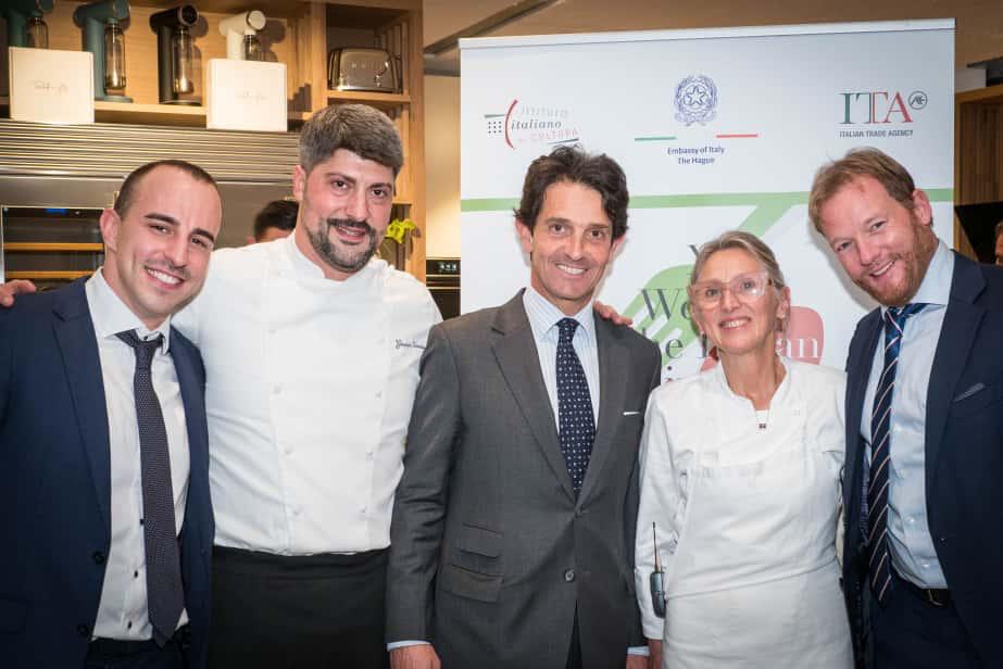 Confesercenti Bologna: Giuseppe Tarantino conquista gli olandesi con i tortellini di Bologna