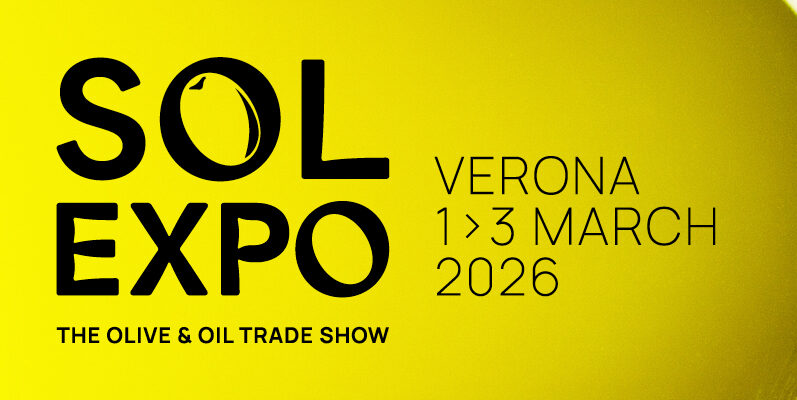 SOL EXPO 2026: a Verona tre giorni dedicati alla filiera dell’olio. Confesercenti in fiera con FIESA e FIEPeT